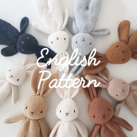 English Pattern of Barnabé my sweet bunny